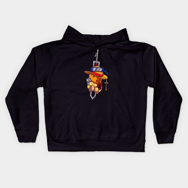 Shonen artefacts Kids Hoodie by Meca-artwork